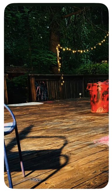 Nearly 700 SF Of Decking On Two Levels.