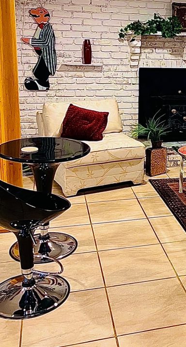 Commercial Flooring, Custom Made Columns.